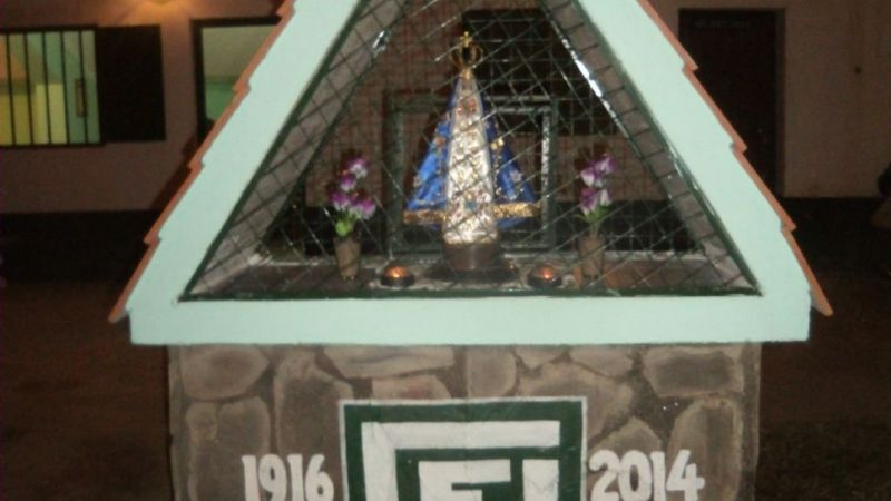 Gruta de la Virgen del Valle por los 98 años de la Liga Catamarqueña