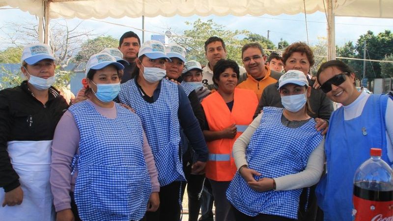 Gran convocatoria en el Concurso de Comidas Típicas en San Antonio Sur