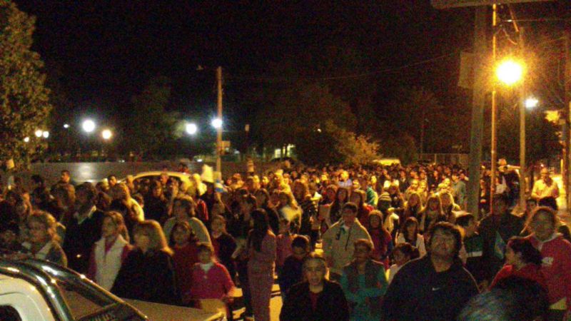 La comunidad de Recreo celebró la fiesta de Corpus Christi