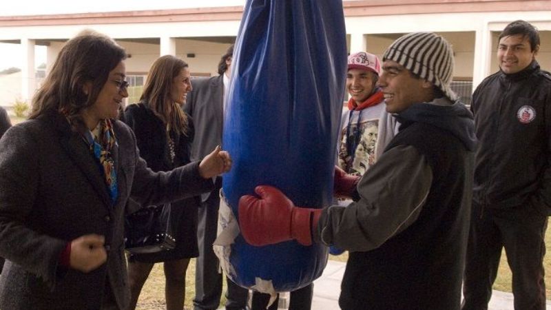 La gobernadora en el Foro de Mediación