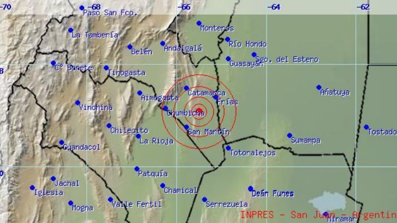Otro sismo, pero con menor intensidad