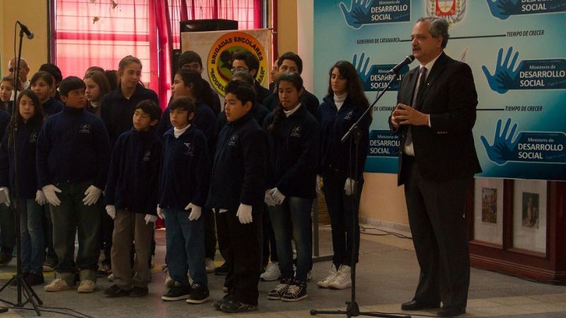 Desarrollo Social lanzó el programa Brigadas Escolares