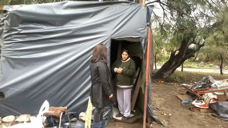 Fuerte asistencia a vecinos afectados por las lluvias