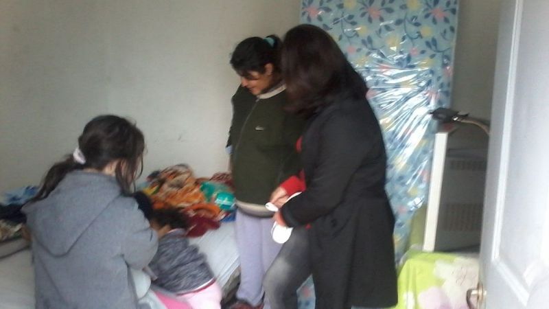 Fuerte asistencia a vecinos afectados por las lluvias