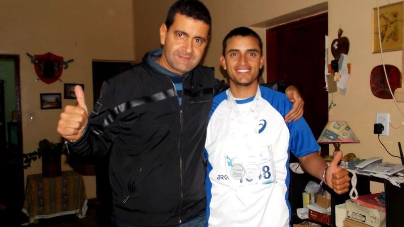 Lucas Díaz participó con un muy buen resultado en el “Argentina Corre”