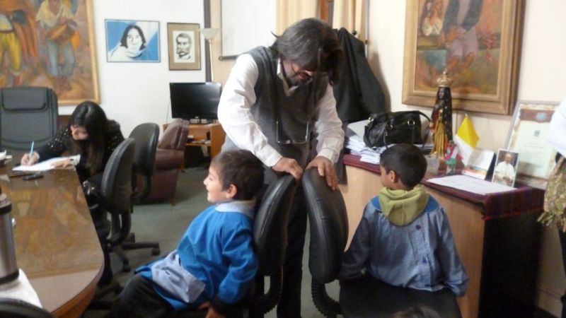 Alumnos del Jardín de Bajo Hondo visitaron el Ministerio de Educación