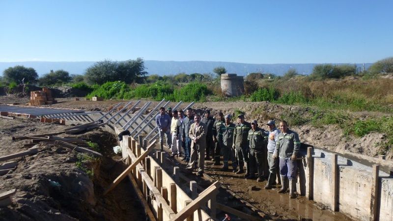 La canalización del Arroyo Tiorco estará en 20 días