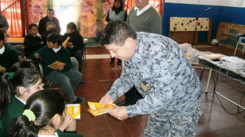 Charlas de Seguridad Vial en un Colegio de Tinogasta