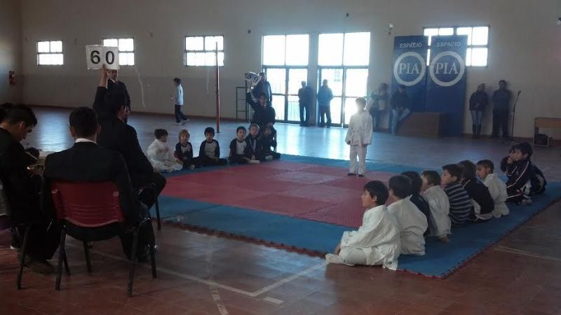Torneo iniciación de Karate-Do en el Pía Di Domenico