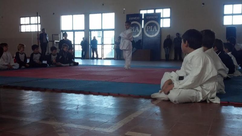 Torneo iniciación de Karate-Do en el Pía Di Domenico