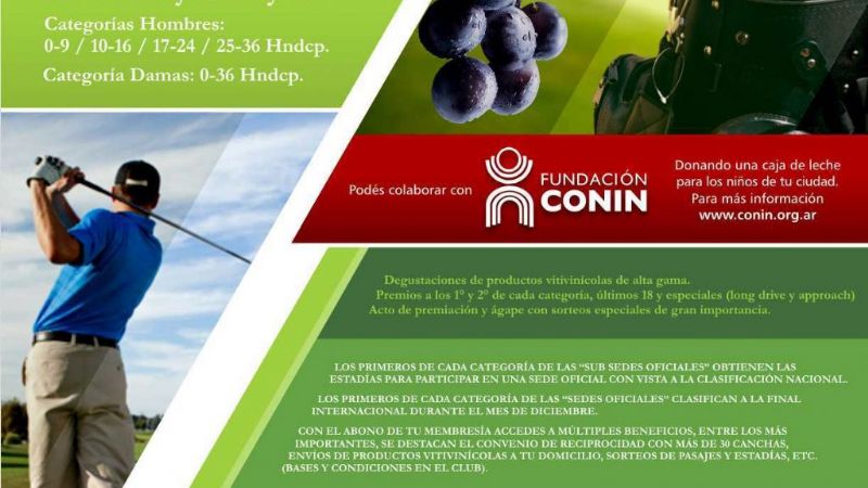 Se presenta Circuito del Golf, por los Caminos del Vino en Catamarca