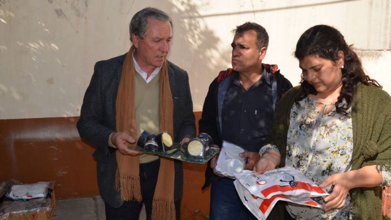 Entrega de indumentaria para agentes municipales de Valle Viejo