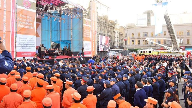 Se analiza una nueva ley para los Bomberos Voluntarios