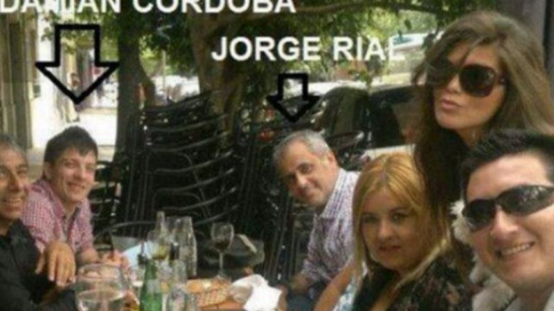 Apareció una foto con Damián Córdoba, Rial y La Niña Loly, juntos