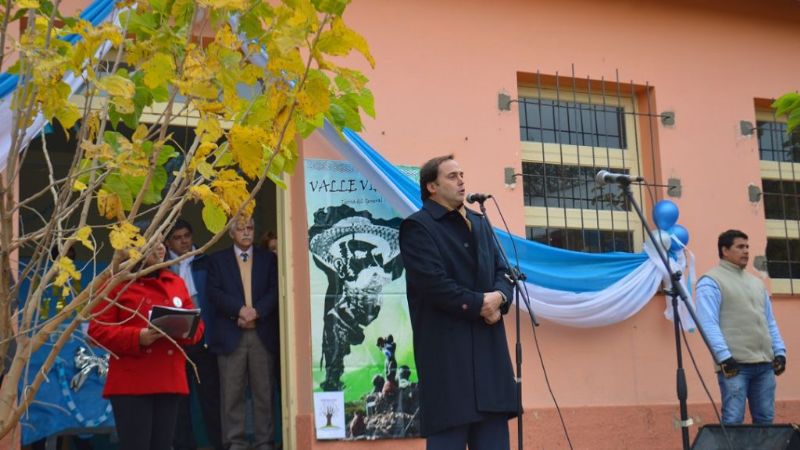 Mera encabezó actos por Felipe Varela en Huaycama