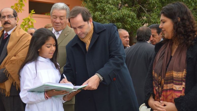 Mera encabezó actos por Felipe Varela en Huaycama