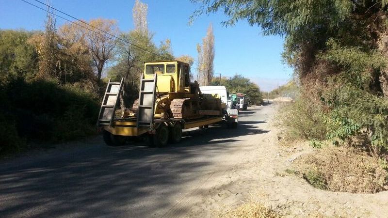 Abren camino para familias en Chañar Punco
