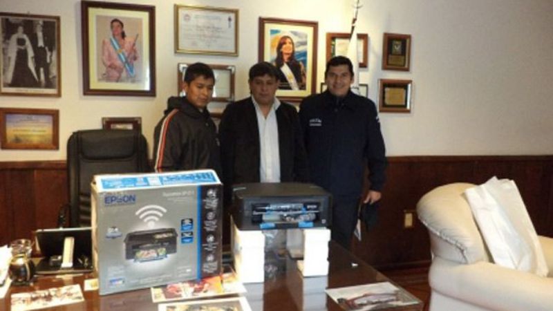 Aporte a la Policía santamariana