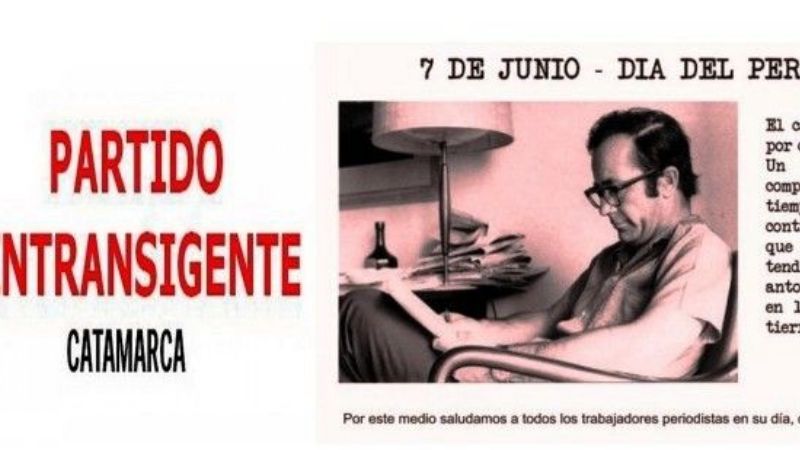 El PI saludó a los periodistas