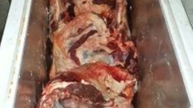 Secuestran un animal faenado y arrestan a dos sujetos