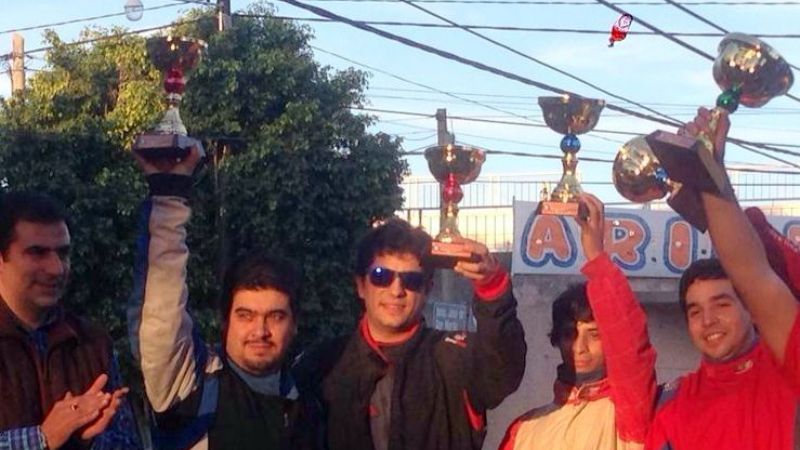 Primer podio Marcos Saadi en tierra santiagueña