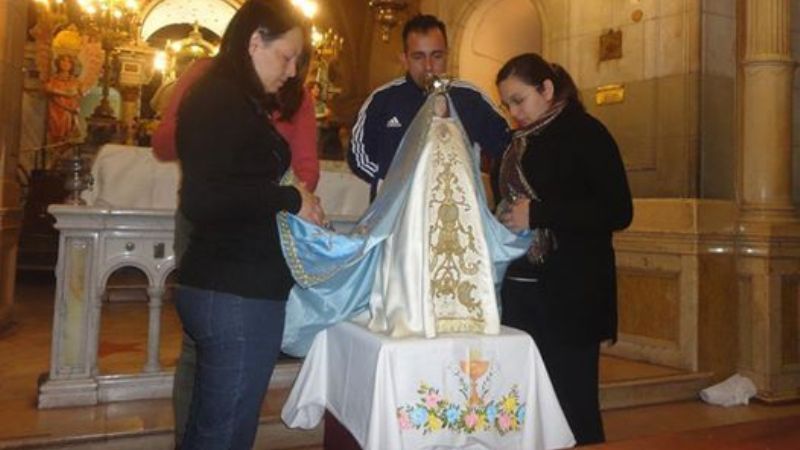 El segundo encuentro en el Camarín de la Virgen reunió a 40 embarazadas