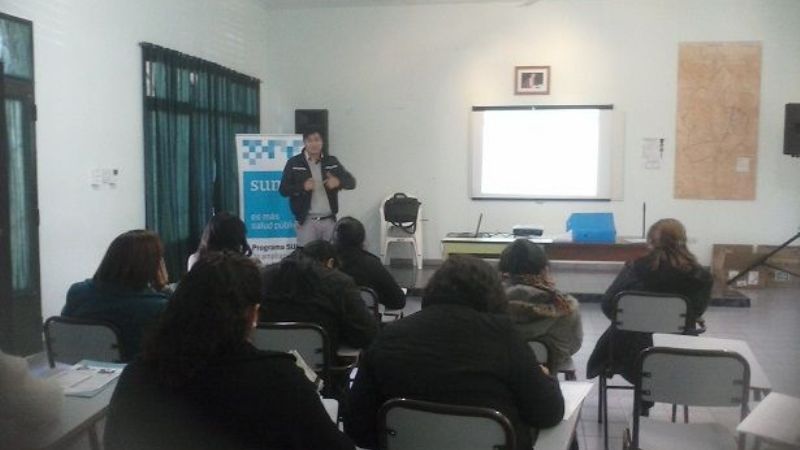 El equipo provincial del programa SUMAR capacitó en Santa María