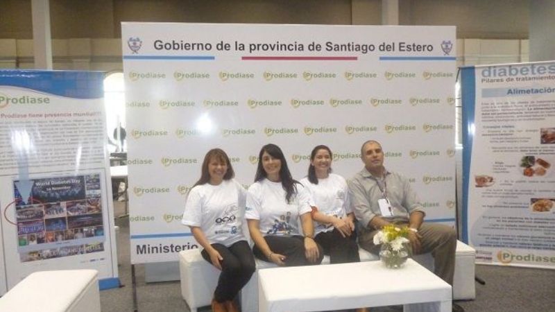 Catamarca en las Primeras Jornadas de Diabetes en Santiago