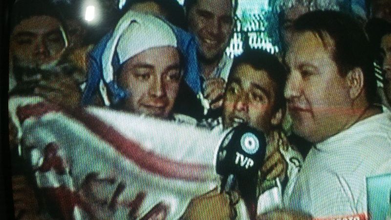 Viajó a Brasil a dedo para disfrutar del Mundial