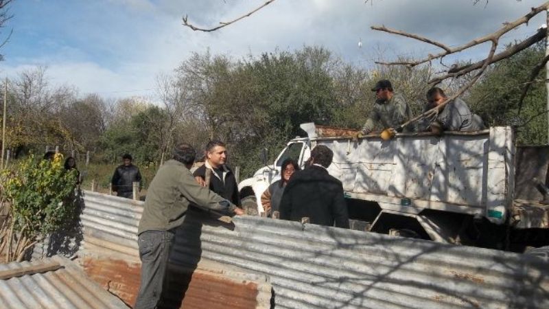 20 familias santarroseñas beneficiadas tras catástrofes climáticas
