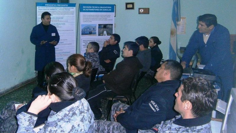 Efectivos de Seguridad Vial realizaron un curso sobre la RTO