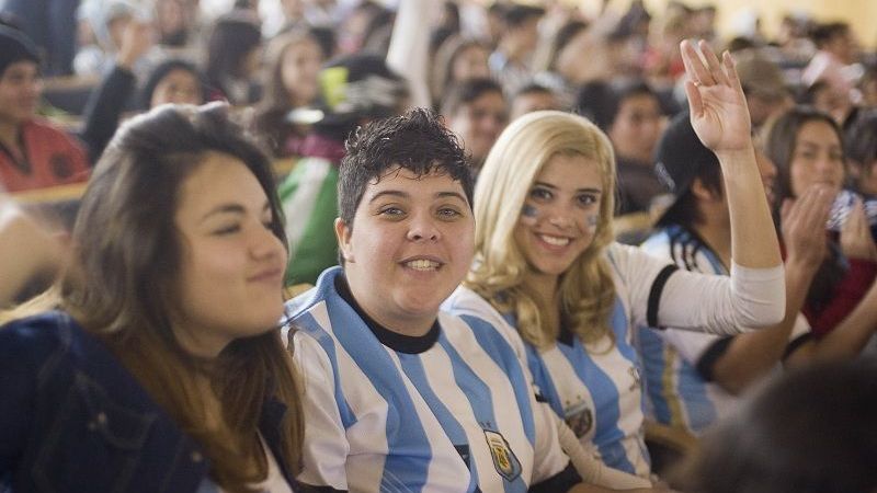 Pasión argentina en el Cine Catamarca por el pase a la final