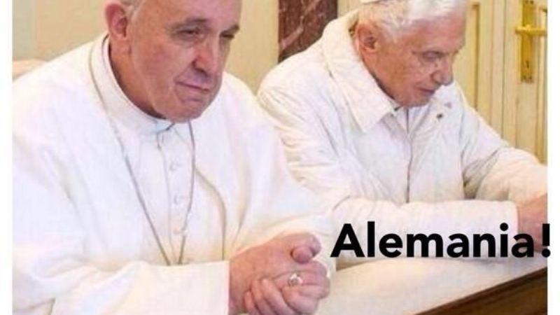 “Masche”, los Papas y la despedida a “los reyes” en los afiches