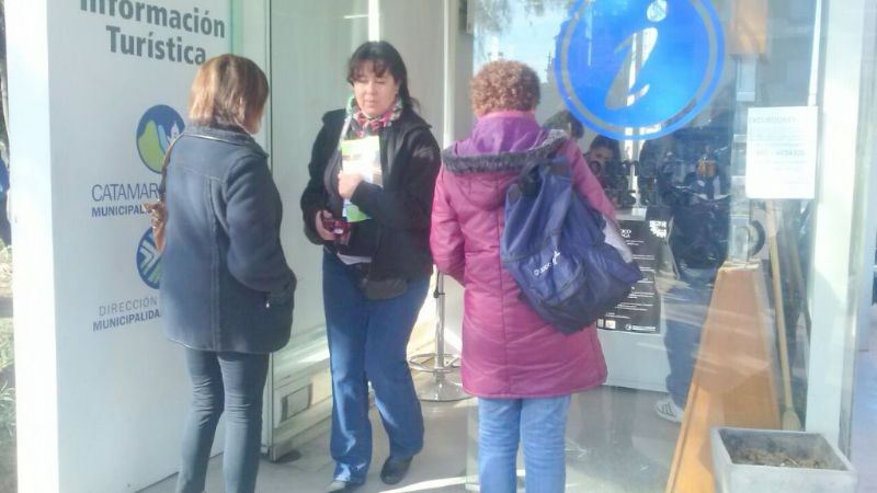 Gran cantidad de turistas llegan en el receso invernal