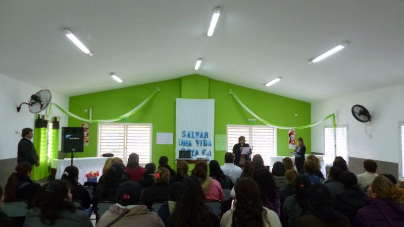 Entrega de certificados del curso de primeros auxilios