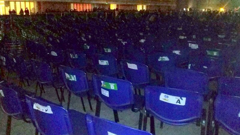 Discreta apertura de la Fiesta Nacional del Poncho