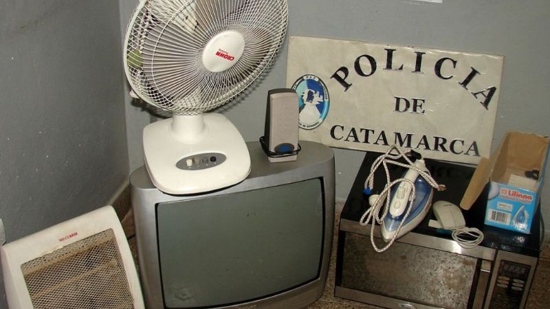 Recuperan elementos robados y demoran a menores