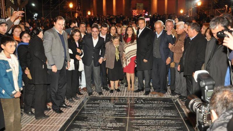 Flamante reinauguracón de la Plaza 25 de Mayo