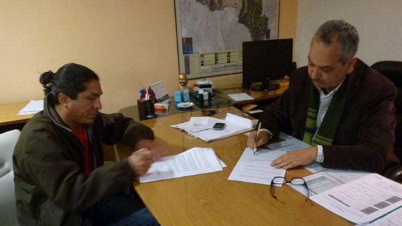 Firman convenio para un “Centro de Promoción de Derechos” en Saujil