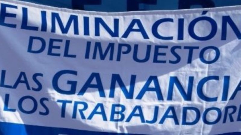 El sindicalismo en pleno retoma la presión por urgente baja en Ganancias