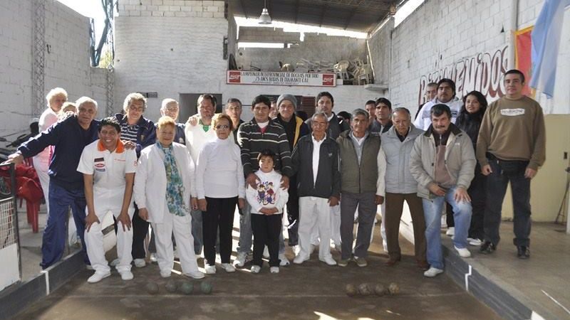 Provincial de bochas de  los Periodistas Deportivos