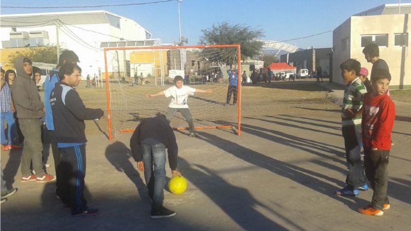 Torneo de penales en el Poncho