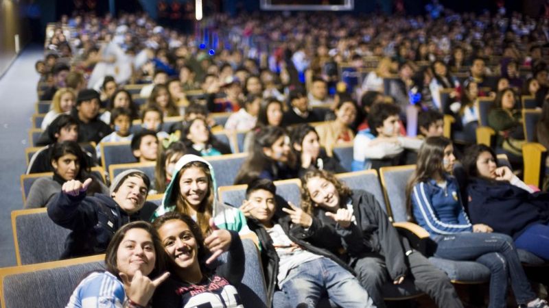 Aliento multitudinario para la Selección Argentina