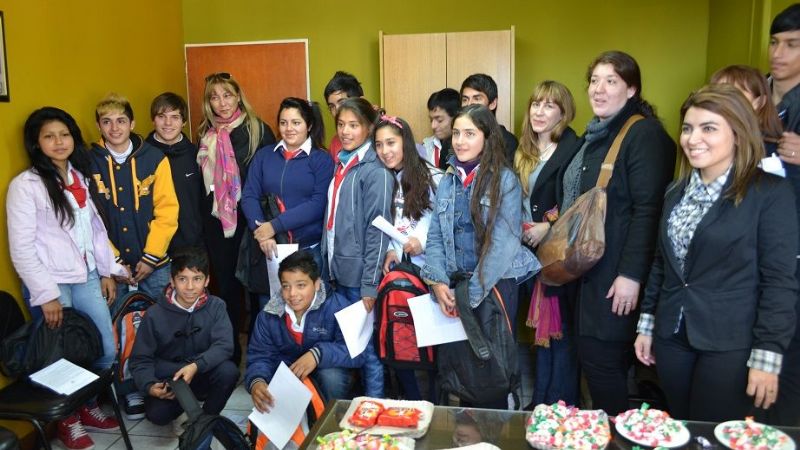 Alumnos de la escuela Luis Franco visitaron la Legislatura