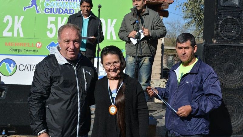 Entrega de premios de la maratón “Catamarca Ciudad Corre”
