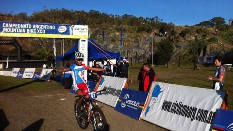 Santamariano campeón argentino de Mountainbike