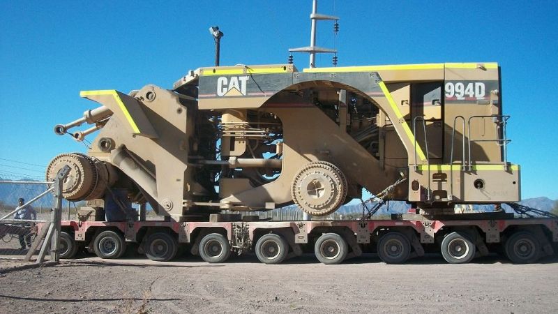 Ingresan las primeras maquinarias al yacimiento Bajo el Durazno