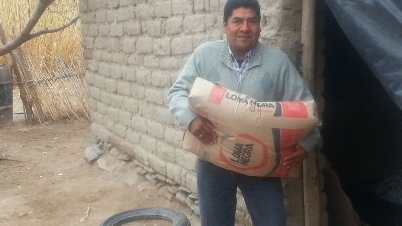 Ayudan a una humilde familia santamariana