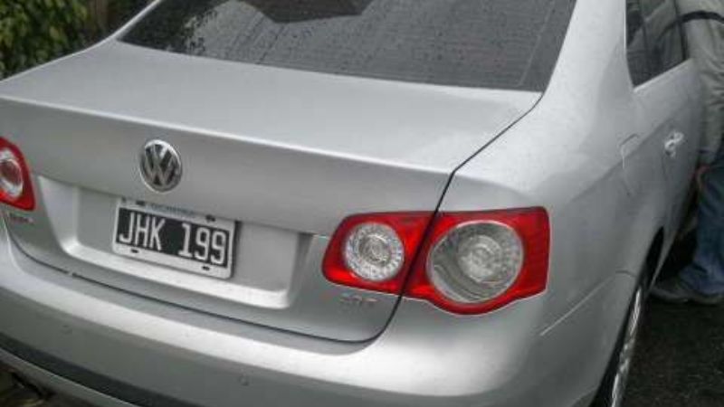 Secuestran auto gemelo