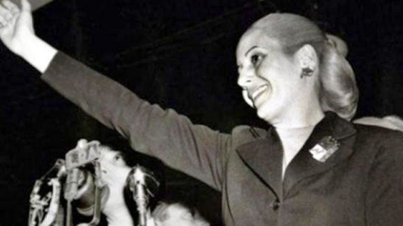 Recuerdan a Evita a los 62 años de su muerte